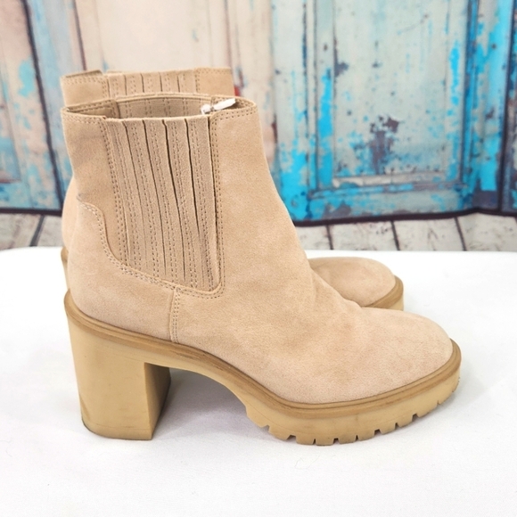 Dolce Vita Caster H2O Waterproof Suede Bootie - Picture 1 of 7